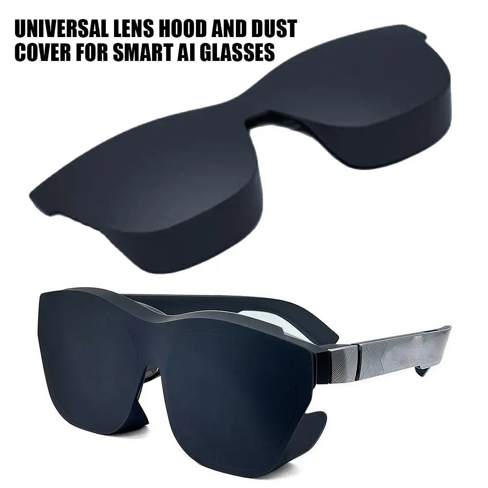 Smart AI Glasses  AI Shooting Camera HD  Waterproof  AI Glasses Light-shielding Dust Cover