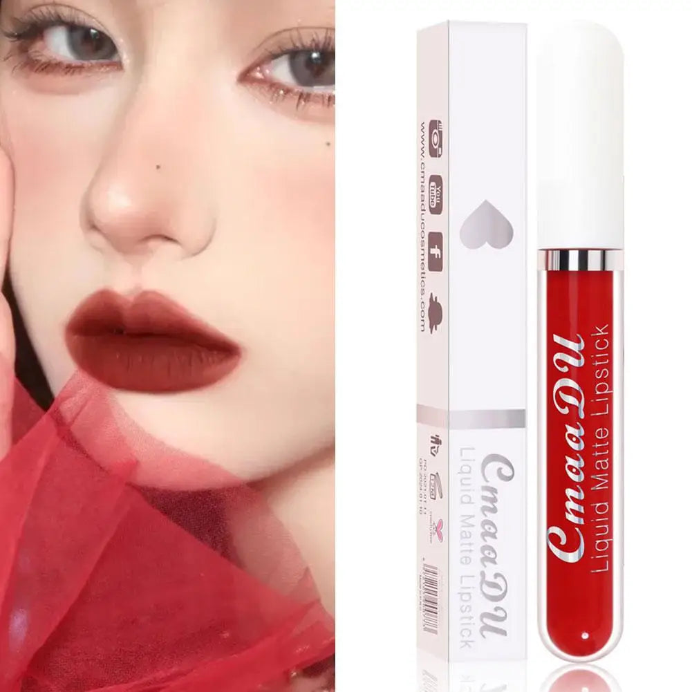 18-Color Waterproof Matte Liquid Lipstick