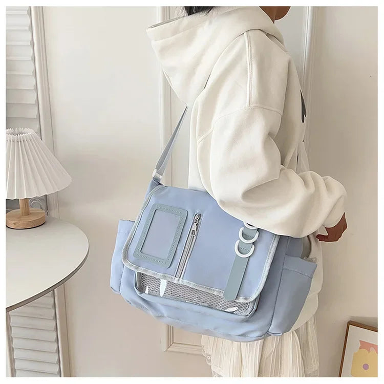 Y2K Fashion Transparent Ita Bag Backpack Style