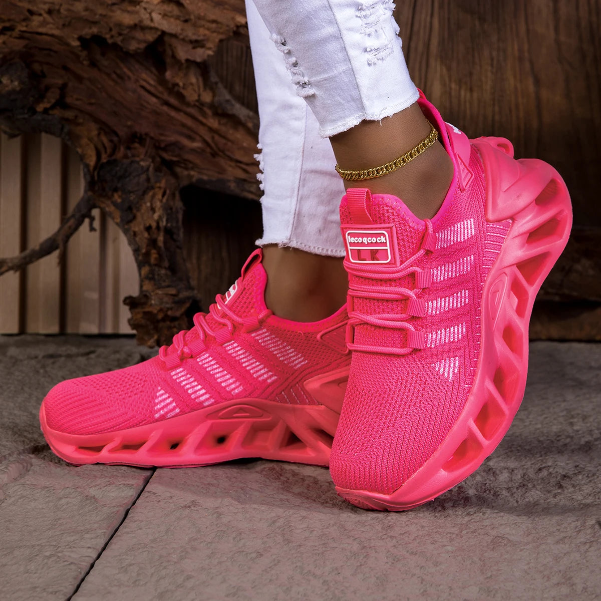 YRZL Running Shoes Men Women Sneakers Casual Sports Shoes Breathable Comfortable Tennis Shoes Woman Sneakers Size 36-45