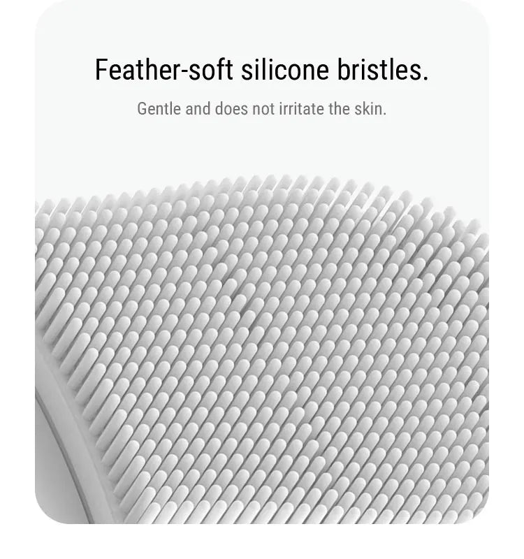 Rechargeable Silicone Bath Massage Brush