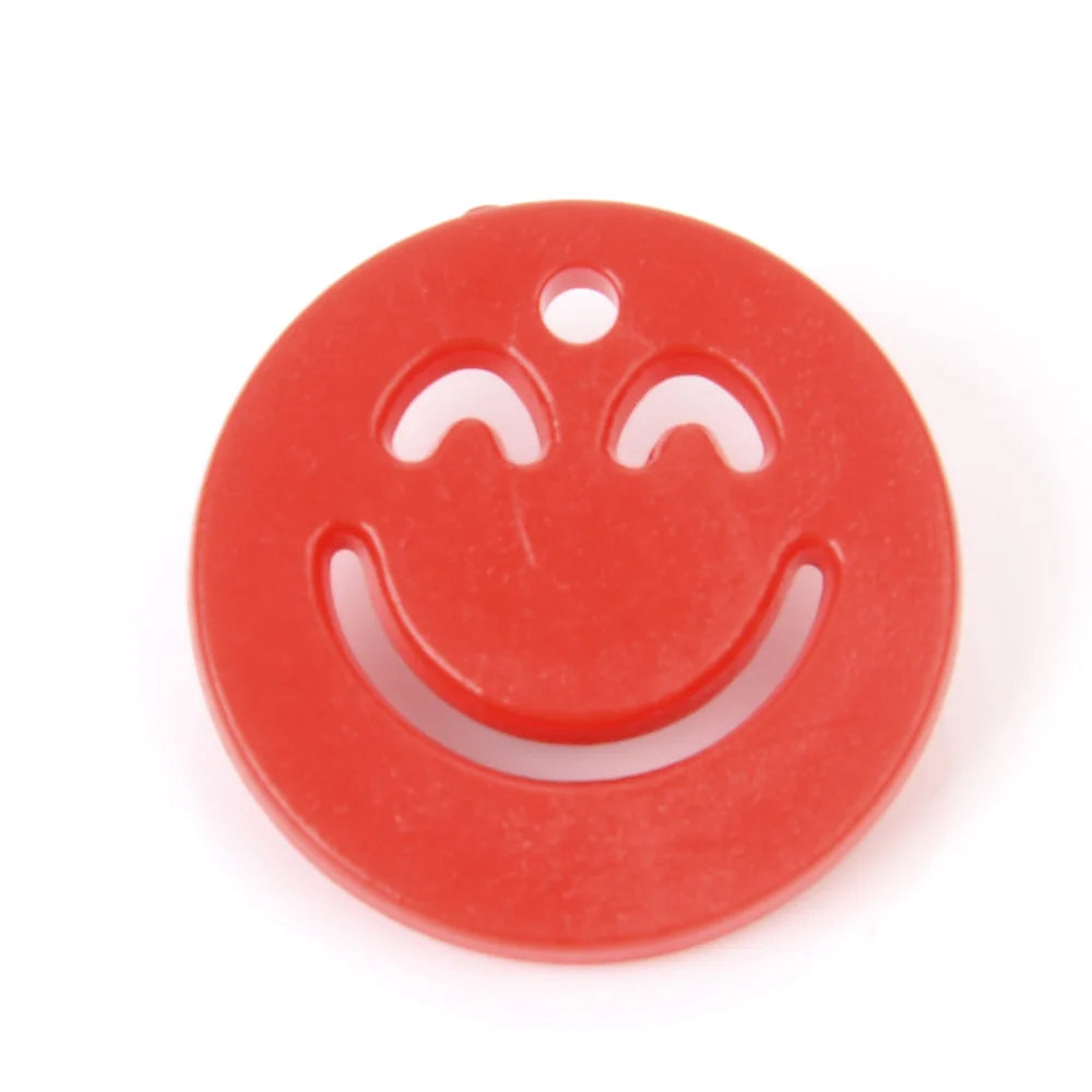 20pcs Acrylic Colorful Smile Pendants Accessories Charms Beads for Jewelry Making DIY Earrings Bracelets Necklaces Finding 20mm