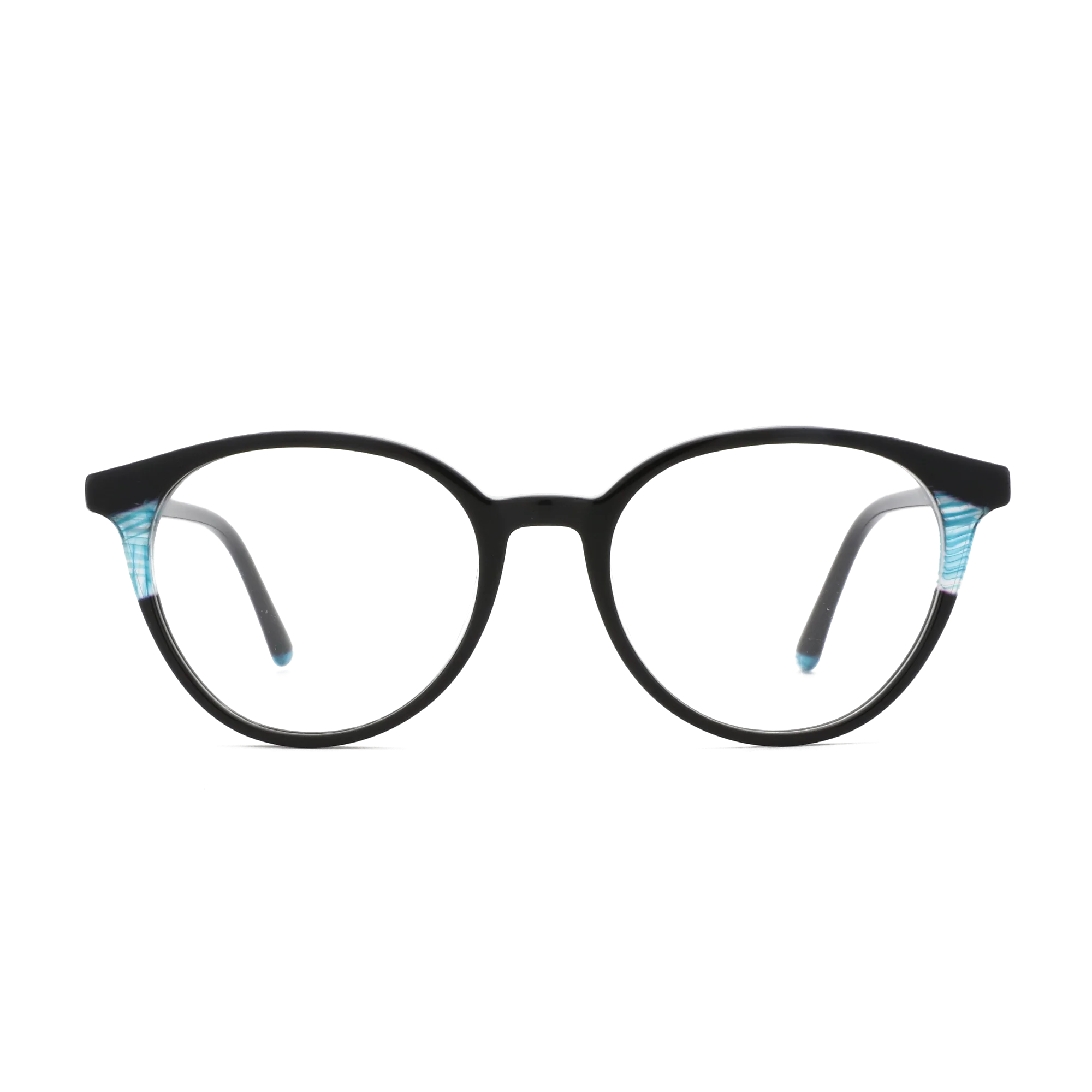 ZENOTTIC Fashion Unisex Round Non Prescription Optical Glasses Frame Clear Lens Comfortable Daily Casual Eyewear