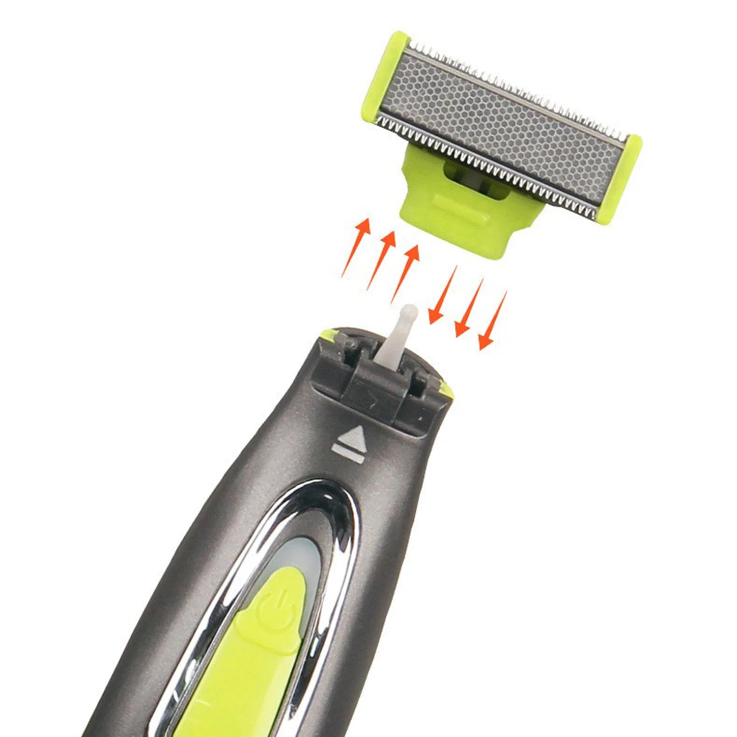 MLG 1-5 PCS Electric Shaver Portable Full-Body Trimmer with T-Blade Washable Stainless Iron Replacement Head for Men And Women