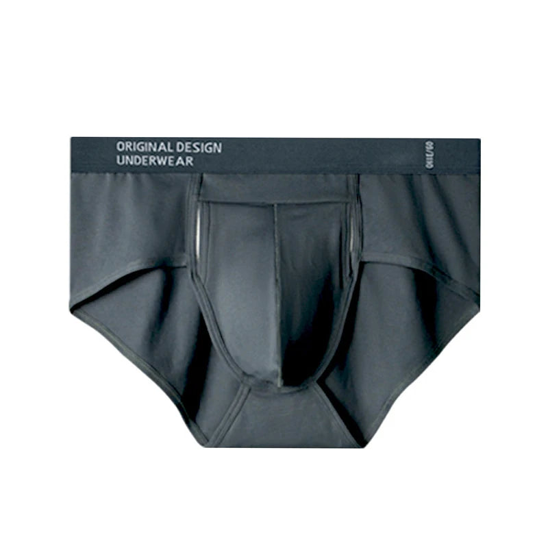 Men's Cotton Briefs High Quality Comfortable Underpants Breathable Soft Underwear Male Large Size U Bulge Pouch Panties Cueca