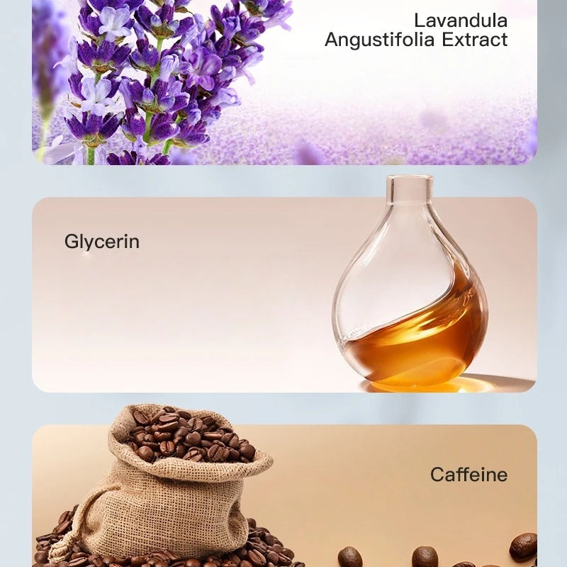 230ml Body Massage Essential Oil, Containing Glycerin, Lavender Extract, Caffeine, and Other Ingredients, the Warming Massage Oil Helps to Enhance and Tighten the Skin, Especially Suitable for after Exercise or Prolonged Peri