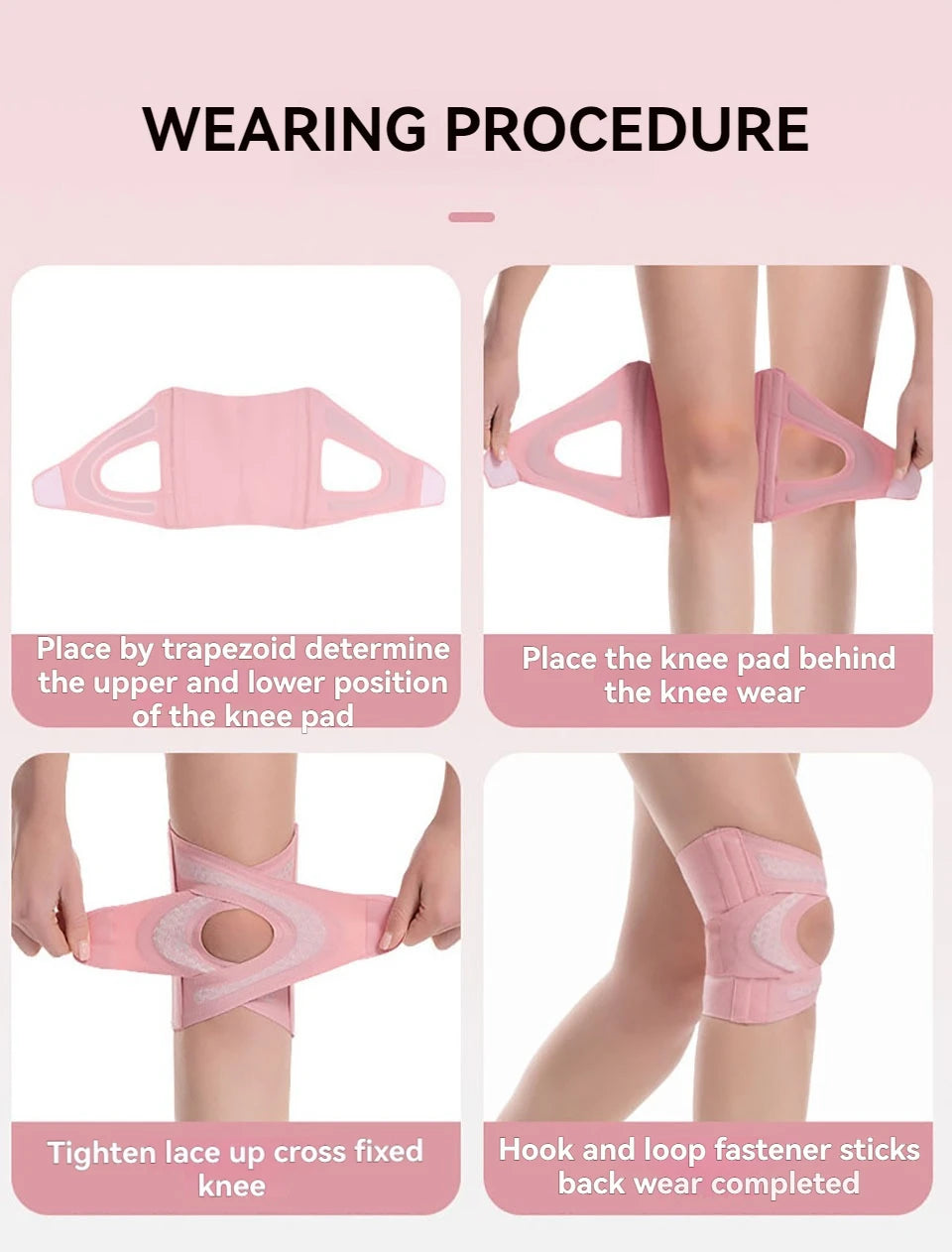 GTUBIKE 1PCS Thin Cross Sports Knee Brace Meniscus Protection Knee Support for Running Sports Non-Slip Compression Knee Sleeve