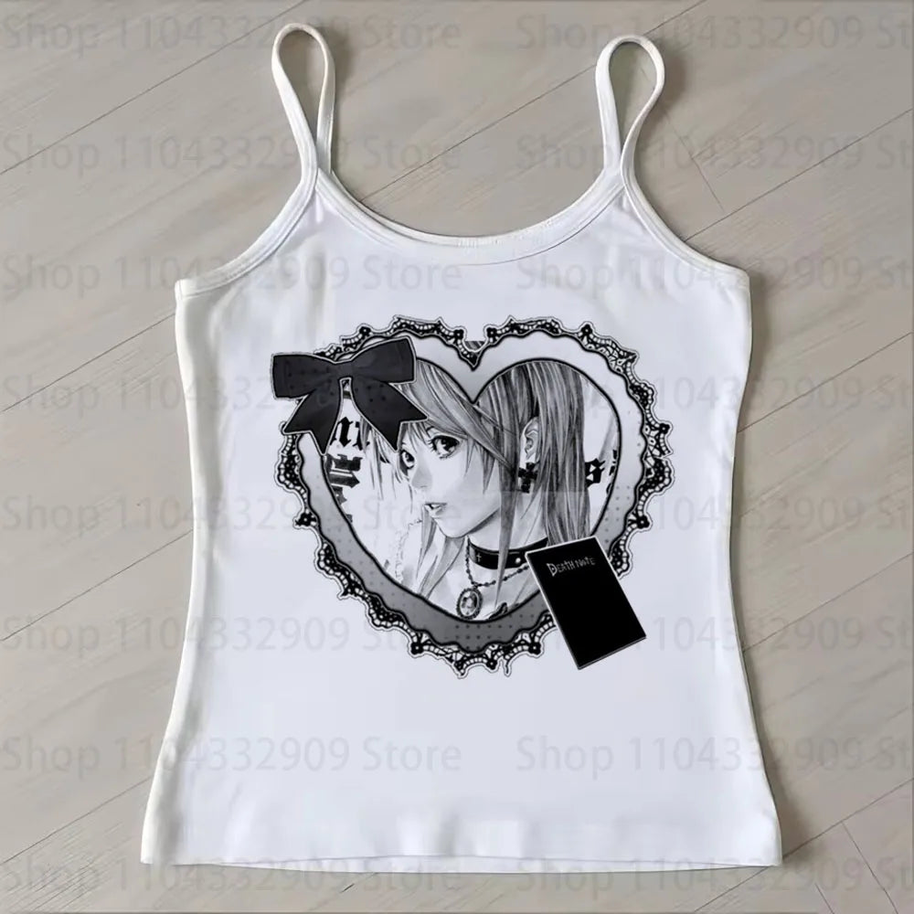 Woman T-shirts Women's Clothing 2026 Trend Baby Tees Y2k Tops 90s Clothes Vintage Trashy Y2k 2000s Goth Kpop Crop Top Women Emo