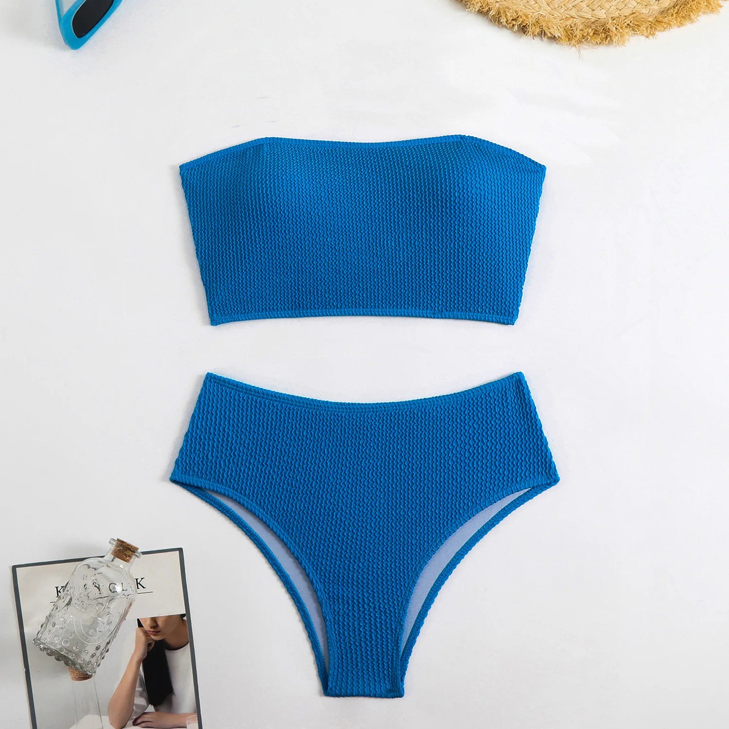 Sexy Women's Swimsuit 2025 Summer Bikini Two-piece Swimwear for Woman Beachwear High Waist Bikinis Sets Swimming Bathing Suits