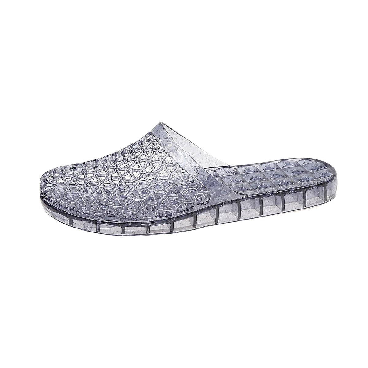 *Fashionable Hot Selling Comfortable Flat Slippers for Women Summer Round Headed Sexy Breathable Non Slip Casual Slippers