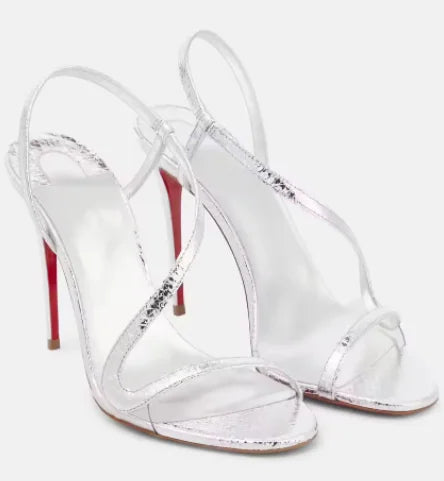 New Multi Color Serpentine Strap Women's Thin Heel Sexy High Heel External Sandals Fashion Sandals