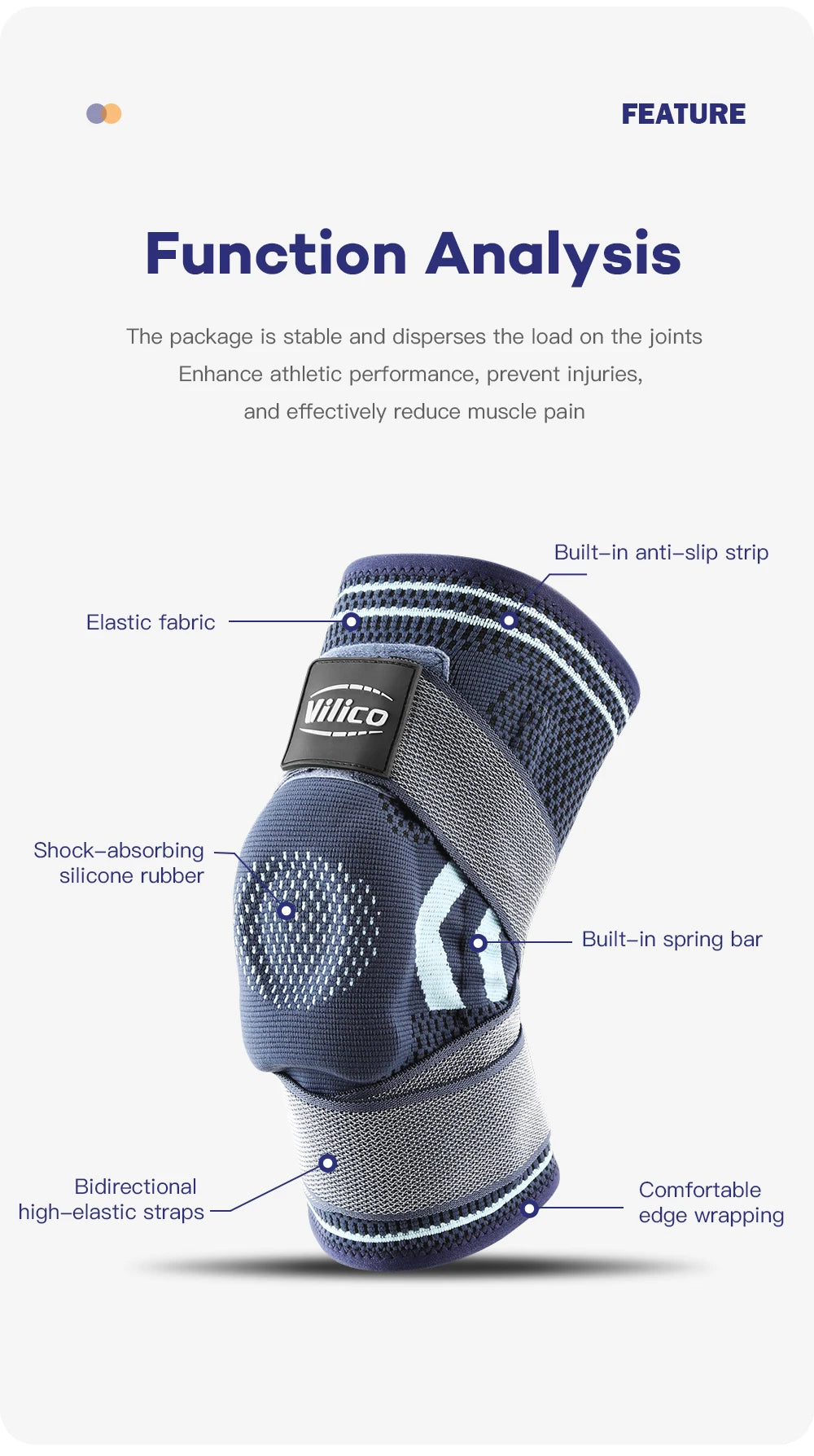 1PC Knee Brace Compression Knit Knee Pad For Sports Quickly Absorb Perspiration Keep Knees Warm Knee Boosters Breathable Support