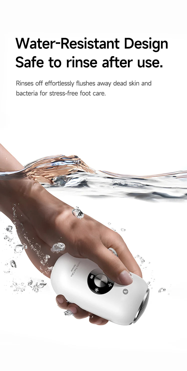 Waterproof Electric Foot File Callus Remover