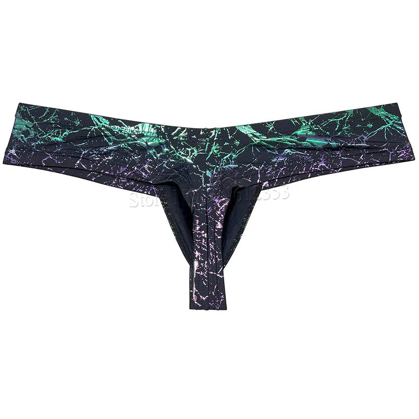 Sexy Men's Soft Wet Look Underwear Pouch Enhancing Underpants Hipster Mini Bikini Boxer Briefs