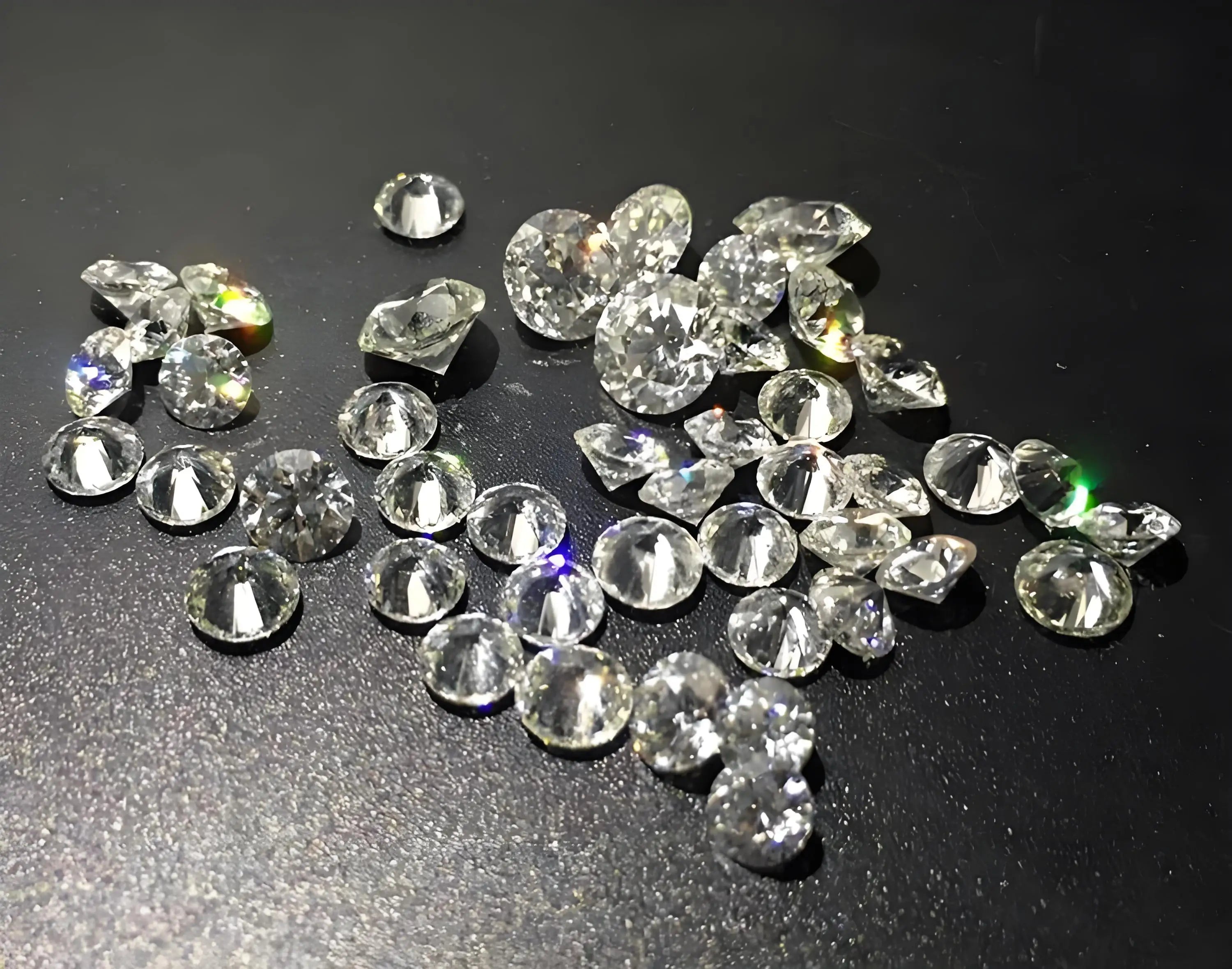 100% Real D Color VVS 3EX Lab Grown Diamond 1.3mm~3.4mm Without Certificate Loose Diamonds Diy For Jewllery Super White Pure