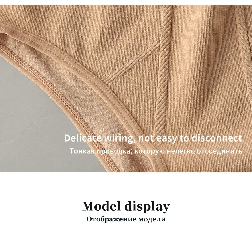 Women's Solid Color Seamless Lingerie, High Waist Sexy Comfortable Underwear, Summer Breathable Lightweight Women's Trousers