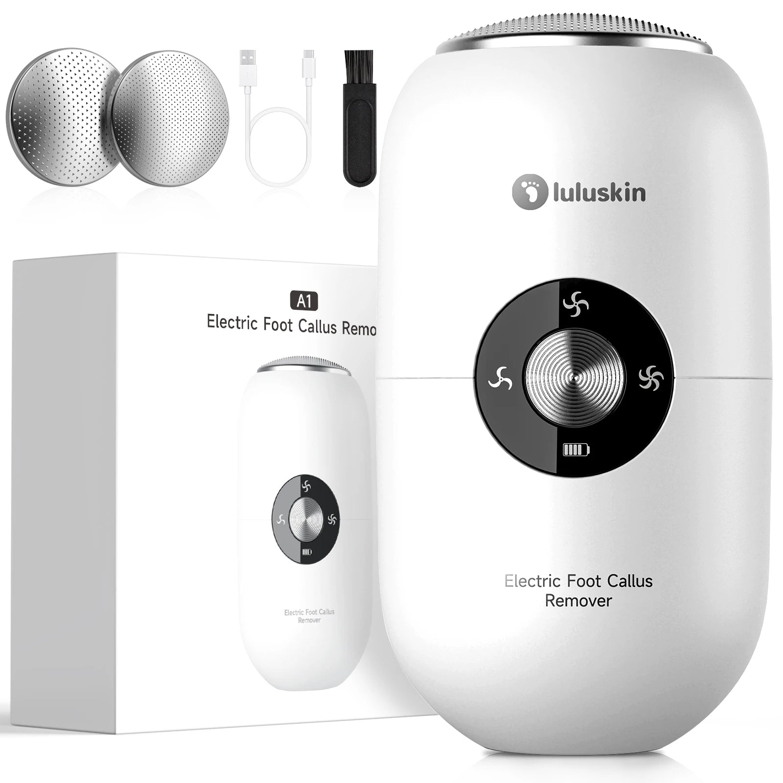 Waterproof Electric Foot File Callus Remover