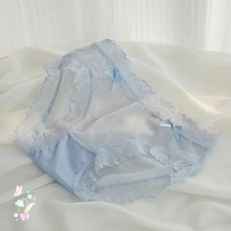 Women Underwear Panty Sexy Lace Pantiesr Girl Hollow Out Comfort Briefs Low Waist Seamless Underpants Female Calzones Para Mujer