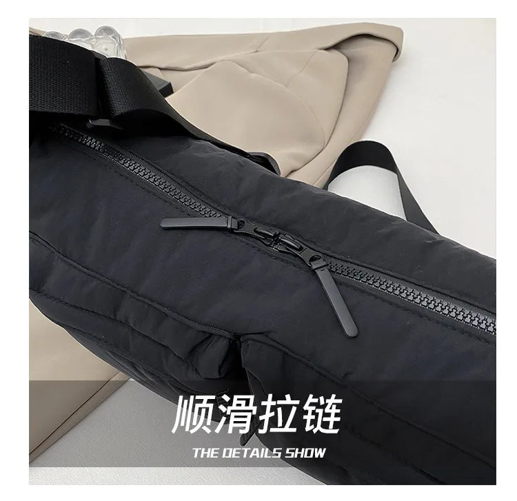 Spring and summer canvas bag women's new hot selling women's bag Youjia high-end sense one-shoulder crossbody bag light luxury n
