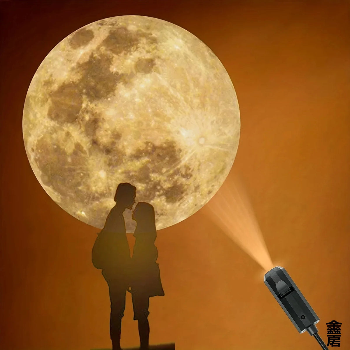 USB Ceiling Moon Earth Projection Atmosphere Light Starry Sky Lamp Night Light Romantic Bedroom Decoration Galaxy Projector