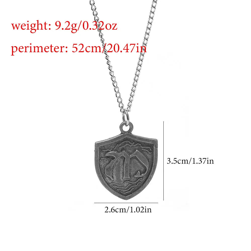 Dragon's Sin of Wrath Meliodas Necklace Jewelry Elizabeth Liones Diane Cosplay Costumes DIY Props for Party Anime Peripherals