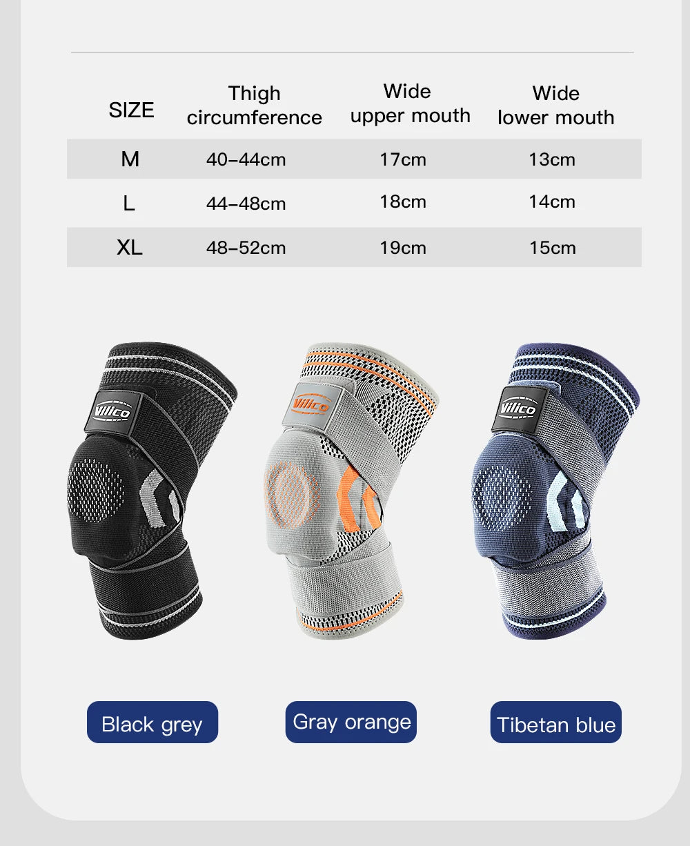 1PC Knee Brace Compression Knit Knee Pad For Sports Quickly Absorb Perspiration Keep Knees Warm Knee Boosters Breathable Support