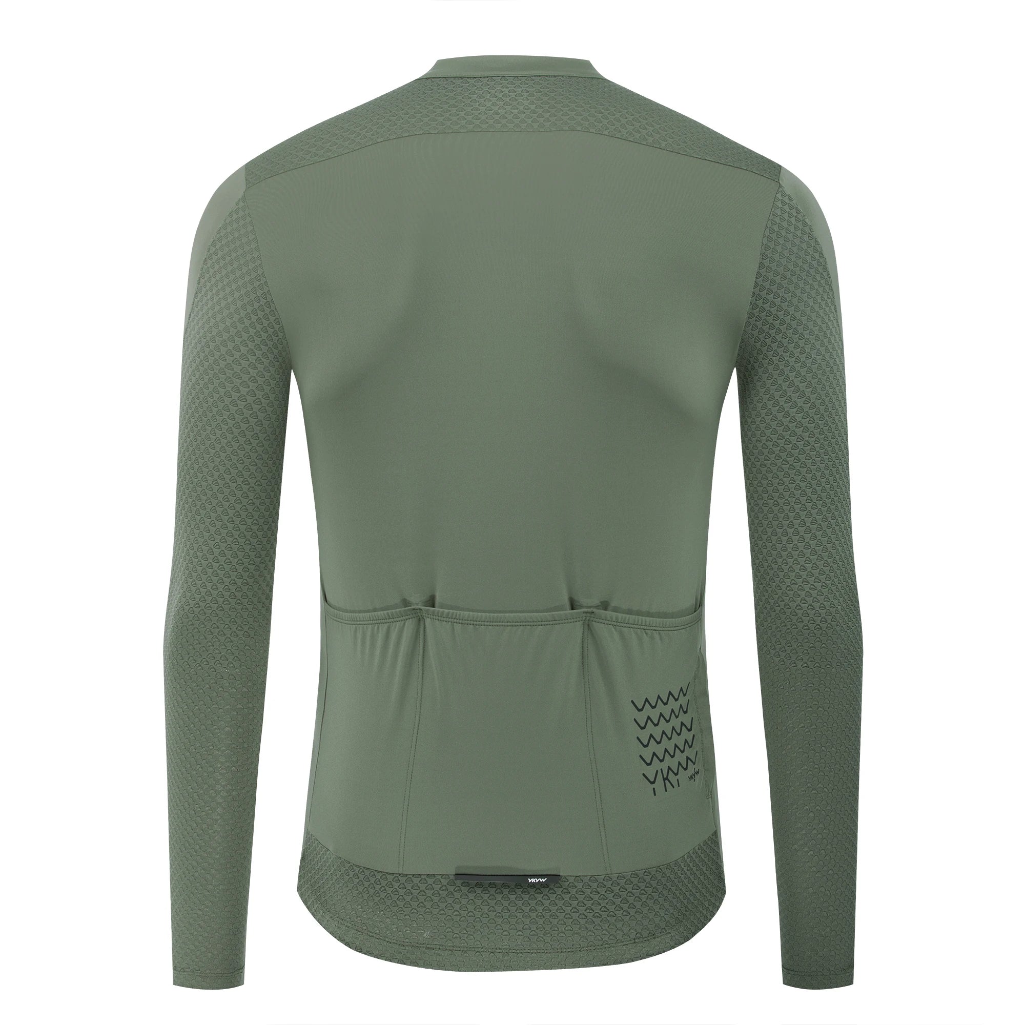 YKYWBIKE Men's Cycling Jersey Long Sleeve Bicycle Full Sleeve Jersey Breathable Road Bike Shirt Pro Team MTB Riding Clothes