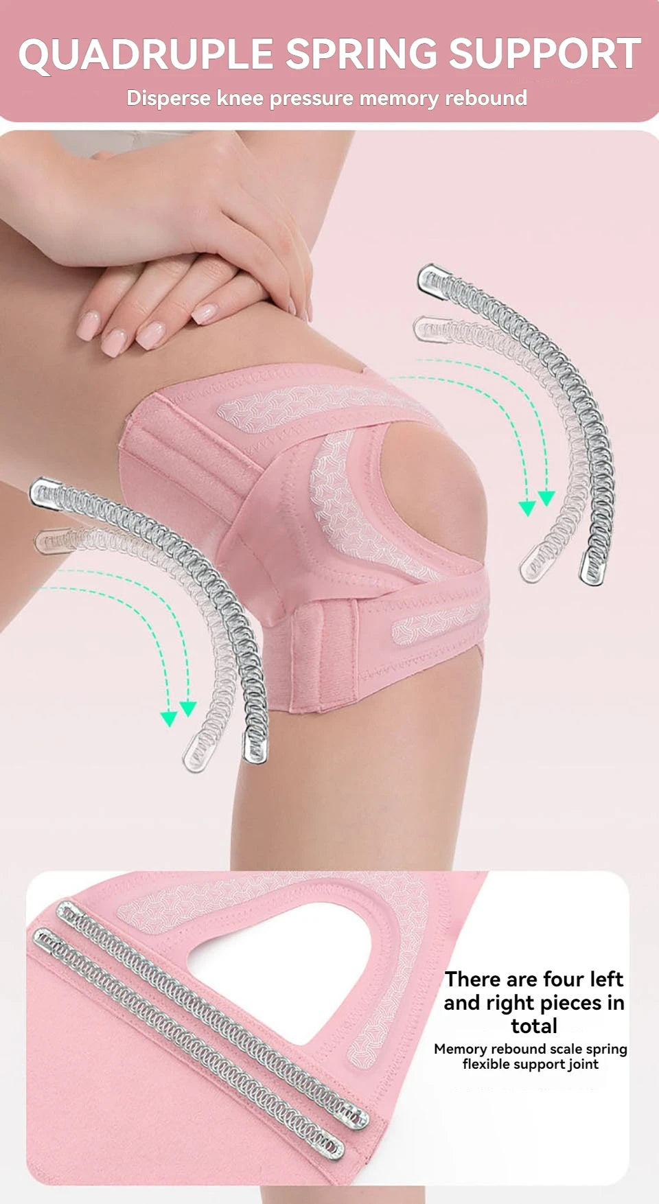 GTUBIKE 1PCS Thin Cross Sports Knee Brace Meniscus Protection Knee Support for Running Sports Non-Slip Compression Knee Sleeve