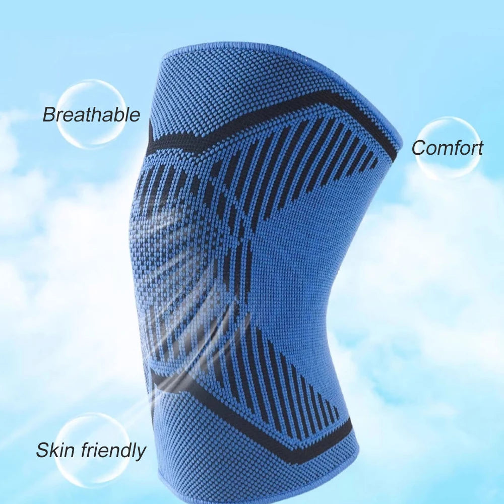 1 Pair Kids Knee Brace Sleeve, Youth Knee Compression Sleeve Children Knee Support Boys & Girls for Basketball Volleyball Sports