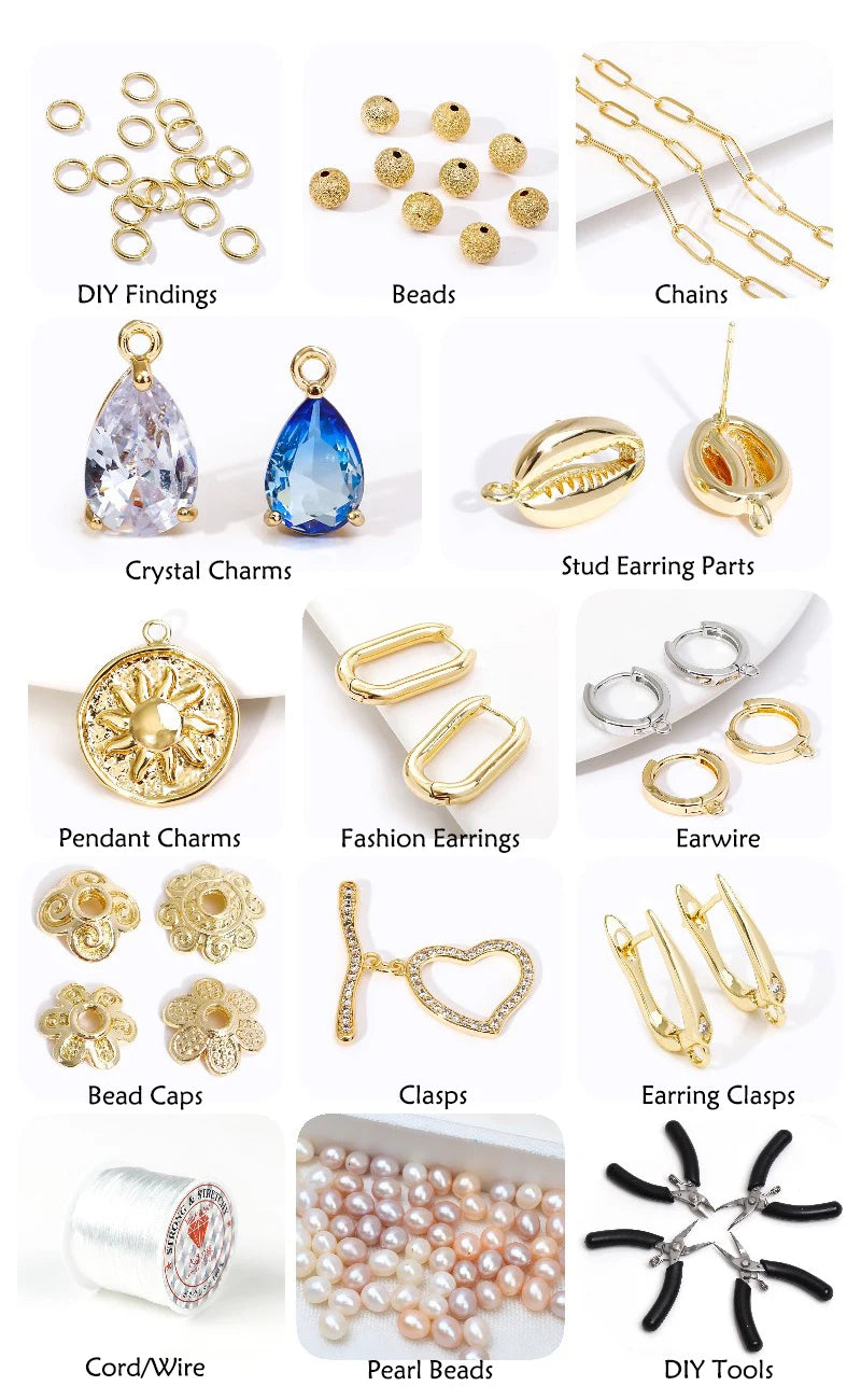 18K Gold Plated Brass Sun Charms For Jewelry Making,Jewelry Pendants,Inlaid Zircon Sun Pendants For Necklace Making Findings