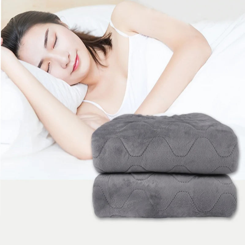 12V Car Electric Blanket Seat Cushion Sleeper Warm Heater Warm Bed RV Heater Heating Cushion Travel Blanket for Car Accessory