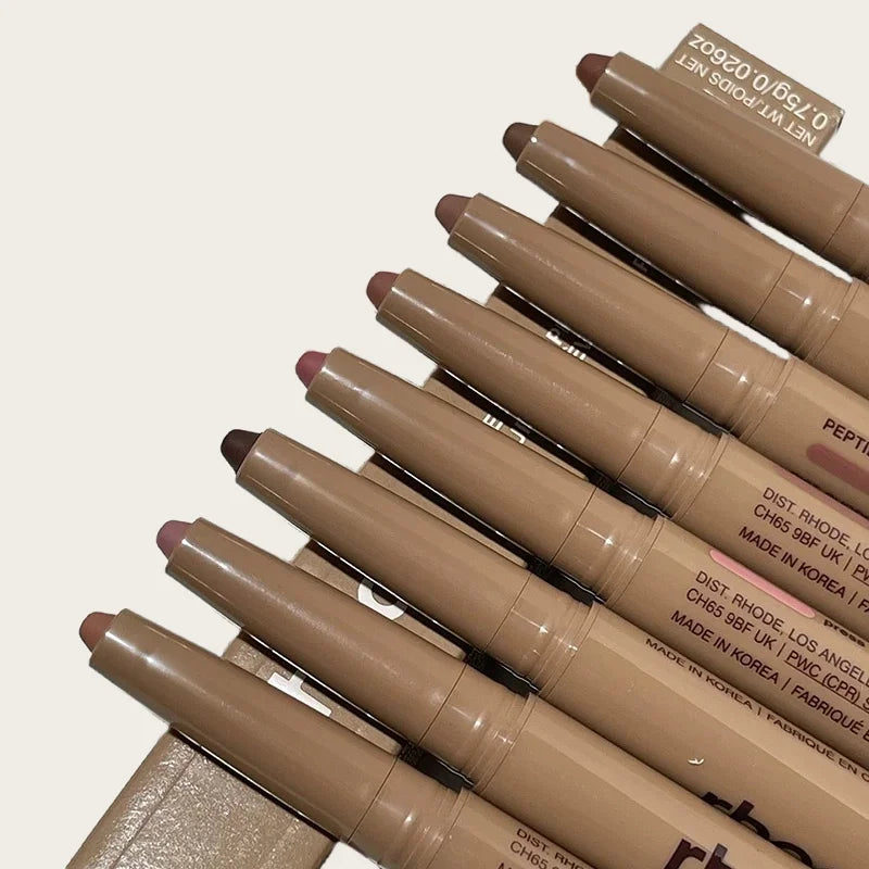 Rhod Skin Peptide Lip Shape Pen Lip Liner Long Lasting Lip Tint Pencil Pen Makeup Lipstick Powder Blusher Gloss Makeup Lipliner