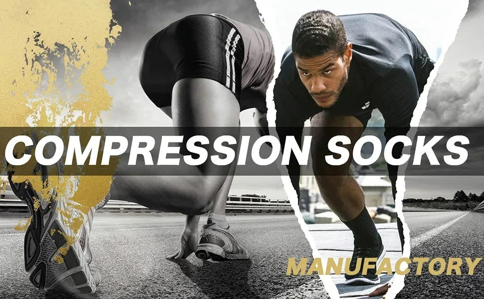 Varicose Compression Socks For Men Women Basketball Fitness Marathon Sports Socks For Doctors Swelling Diabetes Anti Fatigue New