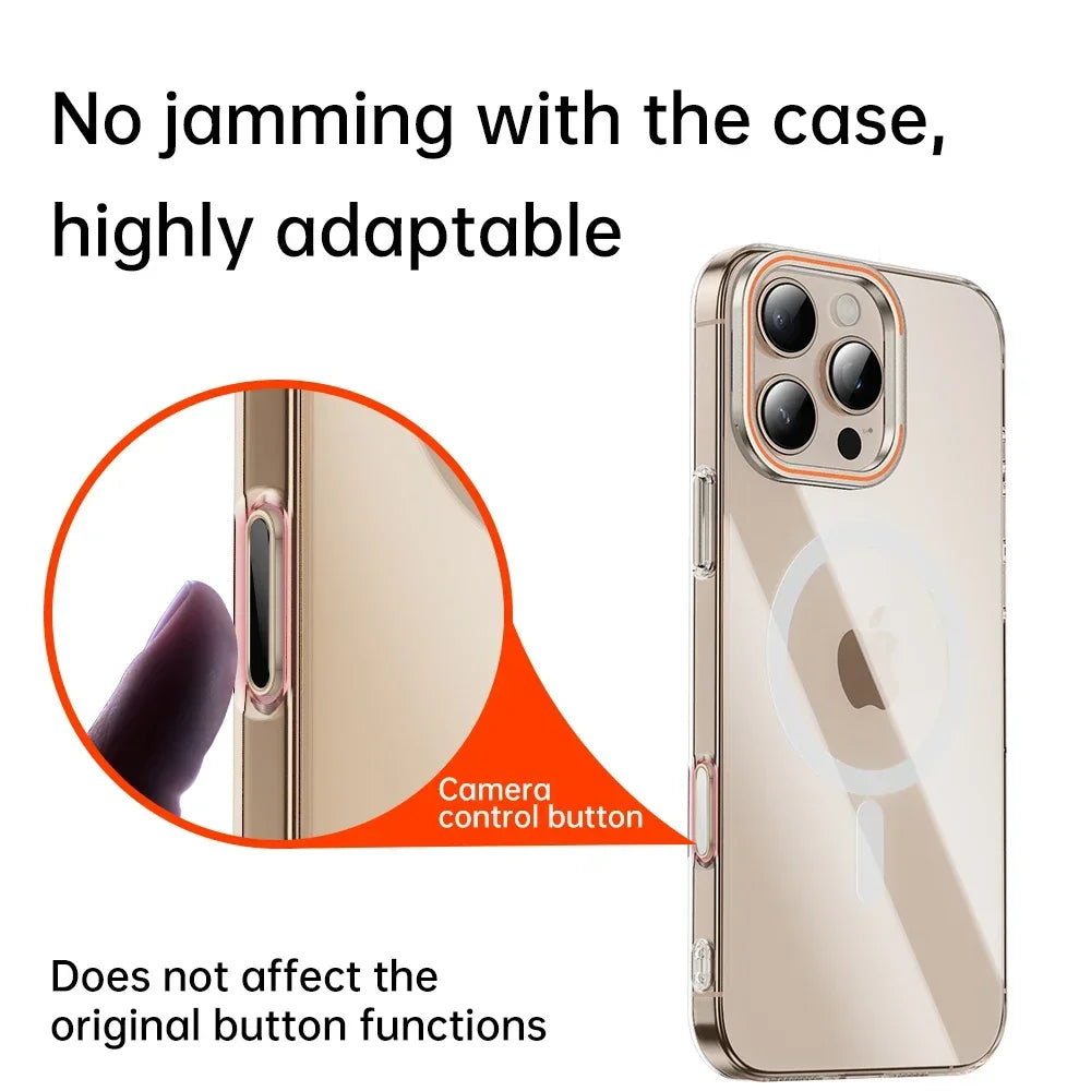 for iPhone 16 Pro Max 16 Plus Camera Control Button Cover Sensitive Smart Island Metal Camera Control Capture Button Protector