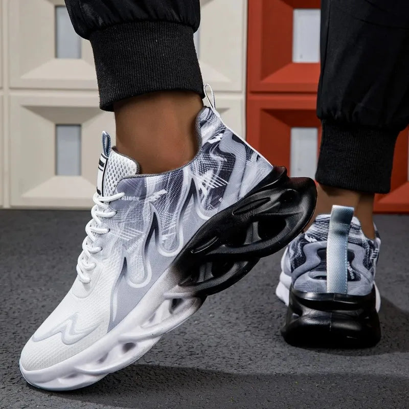 YRZL Running Shoes Men Women Sneakers Casual Sports Shoes Breathable Comfortable Tennis Shoes Woman Sneakers Size 36-45