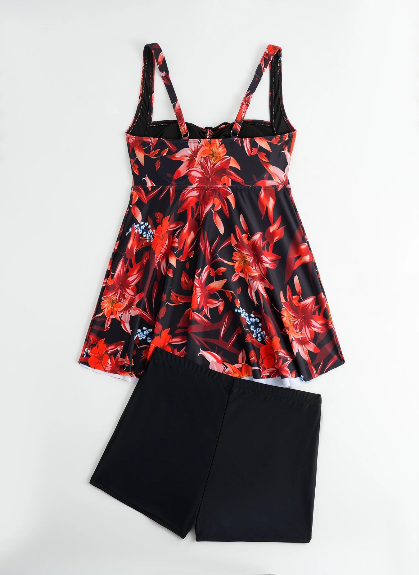 Tankini Set 2026 Two Pieces Swimsuit Women Beach Dress Printed Swimwear Female Bathers Bathing Swimming Swim Suit Beachwear XXL