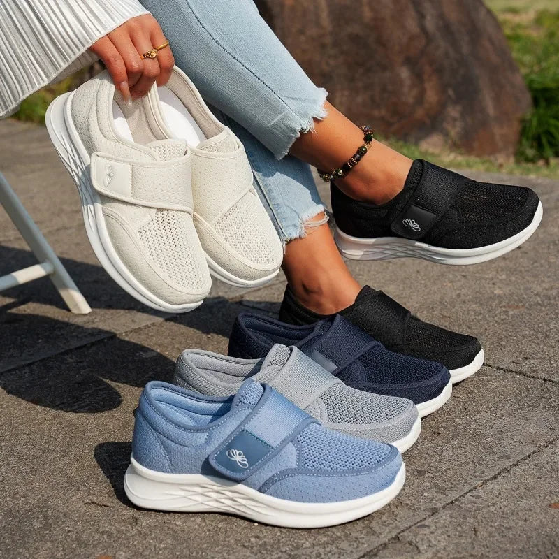 2025 Women's Summer Shoes New Fashionable Breathable Women's Casual Walking Cloth Shoes Cheap Shoes Clearance