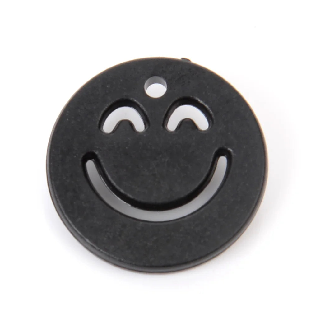 20pcs Acrylic Colorful Smile Pendants Accessories Charms Beads for Jewelry Making DIY Earrings Bracelets Necklaces Finding 20mm