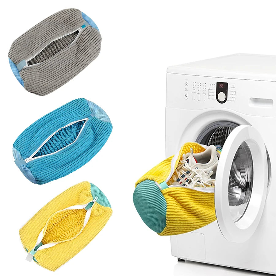 Shoe Laundry Bag for Washing Machine, Shoes Laundry Bag Sneaker Washing Bag for 360° Cleaning