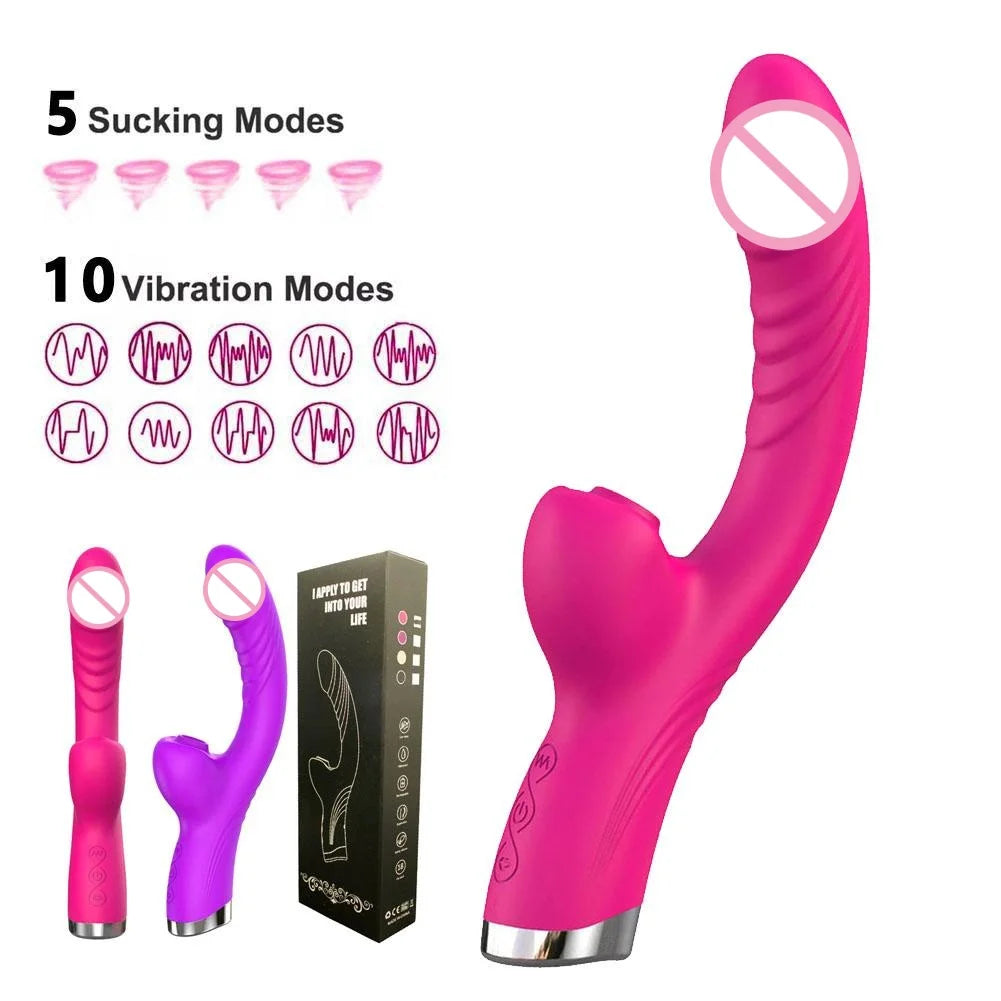 Vibrator For Women 2 In 1 Licking Machine Female G Spot Clitoral Stimulator Vibro Masturbator Goods Adult Women Sex Toys 18+