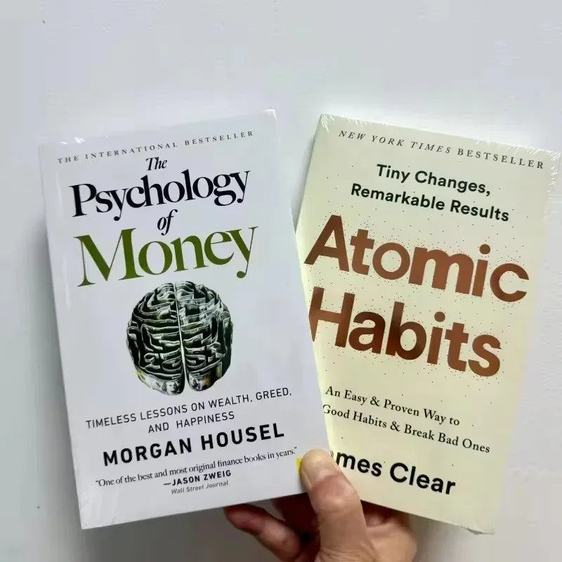 4 Best Books TheNabal Collection/Atomic Habit/Money Psychology/You are your own mountain Enhancement Books english books