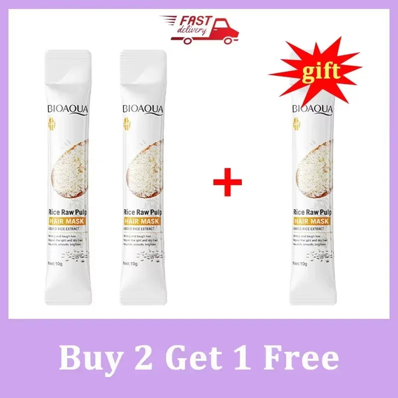 Rice Keratin Hair Mask – 5 Second Repair