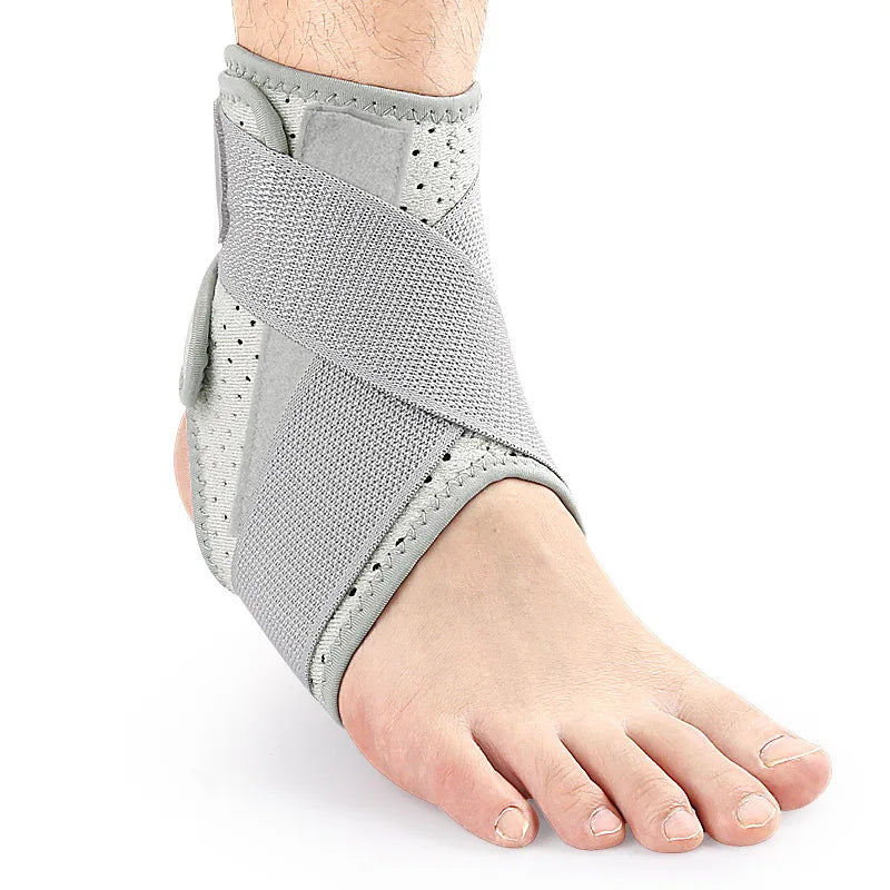 Ankle Support Brace for Sports Men Women Anti Sprain Adjustable Compression Sleeve Professional Stabilizer for Hiking Recovery