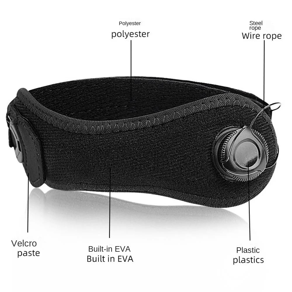 Adjustable Knob Sports Knee Guard Band Protecting Meniscus Tendon Injury Patellar Strap Knee Pads Prevent Ligament Strain