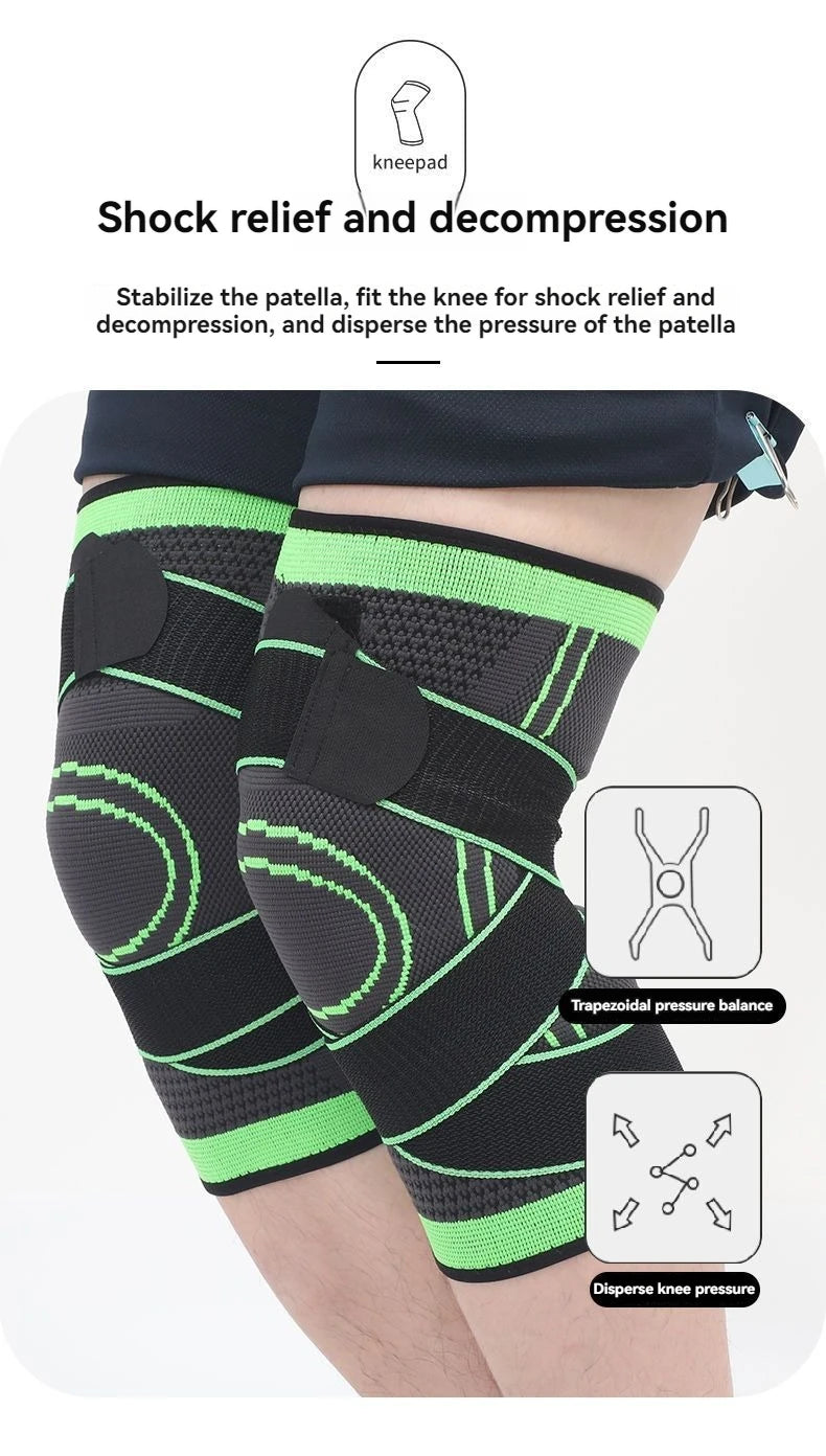 1pc Breathable Compression Knee Brace For Sports, AndJoint Support - High Elastic Knee Pad Protector For Fitness,Weightlifting