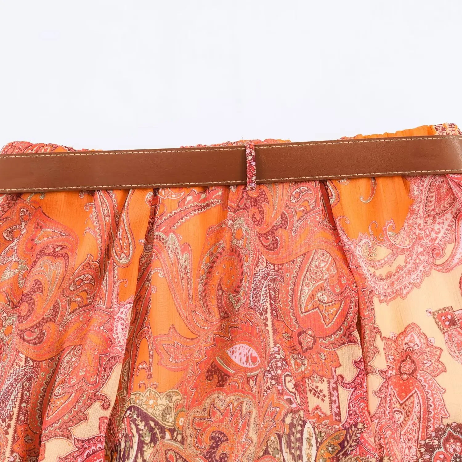 New Women's Skirts Summer 2026 New Fashion Print Unique Party Elegant Women's High Waist Skirts Summer Travel Chic Youth Skirts