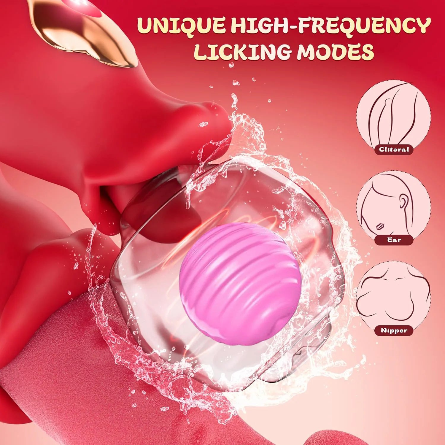Adult Sex Toy Vibrator for Women Vagina Massager Dildo Licking Clitoral Clit Stimulator Pleasure Tools Adult Products