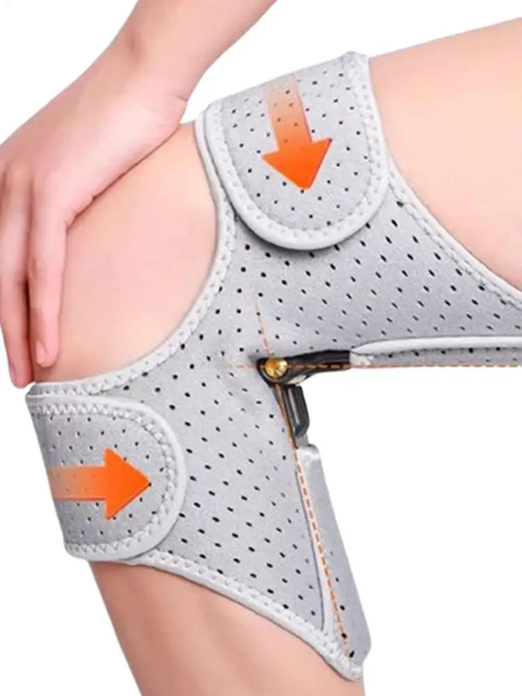 Knee Assistive Device Knee Powerful Brace Joint Support Booster Adjustable Patella Pad Wrap Breathable For Walking Sports Legs