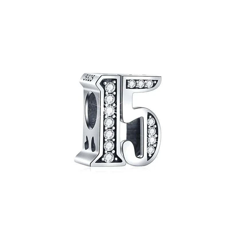 Hot Selling 925 Silver Sibling Daughter Heart-Shaped Charm Bead Suitable For Original European Bracelet DIY Women's Jewelry Gift