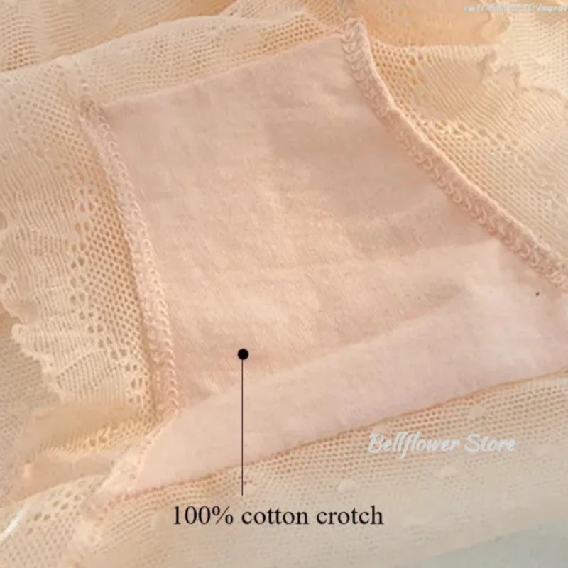 Women Underwear Panty Sexy Lace Pantiesr Girl Hollow Out Comfort Briefs Low Waist Seamless Underpants Female Calzones Para Mujer
